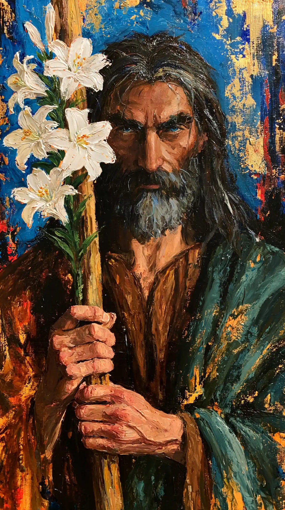 Saint Joseph – Expressionist · Portrait no. 5