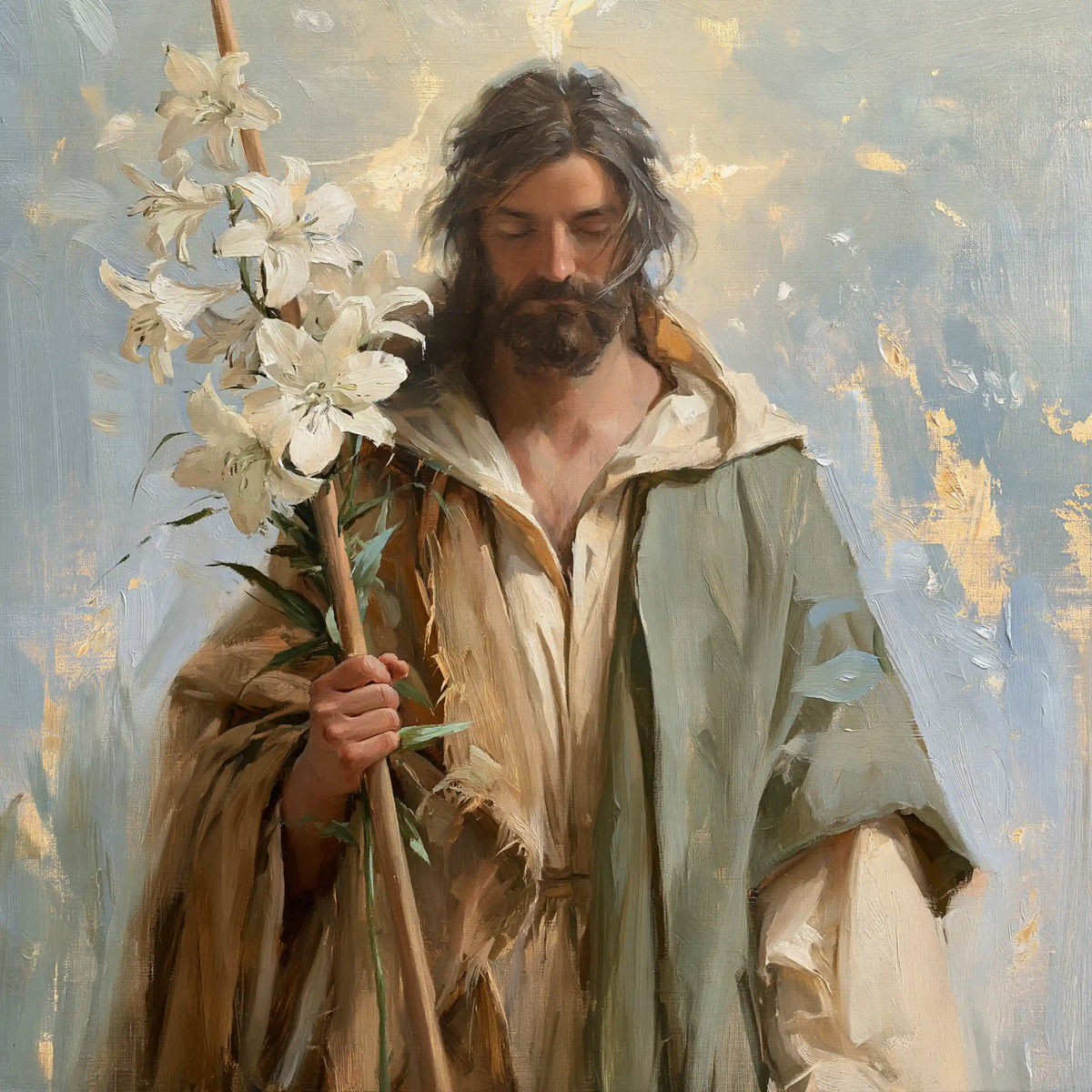 Saint Joseph – Impressionist · Square no. 1