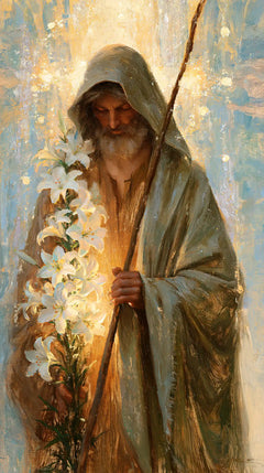 Saint Joseph – Impressionist · Portrait no. 3