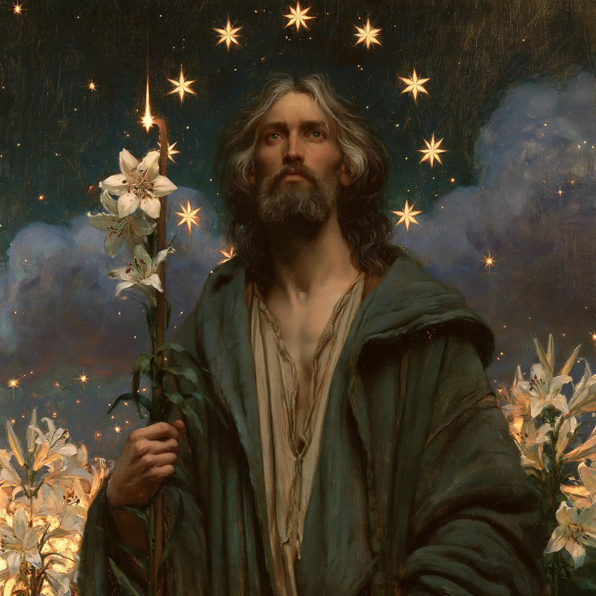 Saint Joseph – Symbolist · Square no. 2