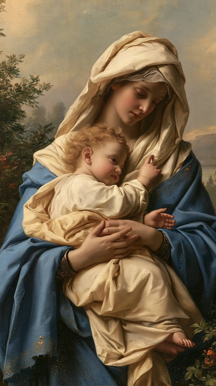 Virgin Mary and Child Jesus - Florentine Renaissance · Portrait n° 3