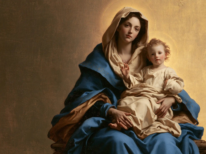 The Virgin and Child — The Little Hand Within the Warm Circle